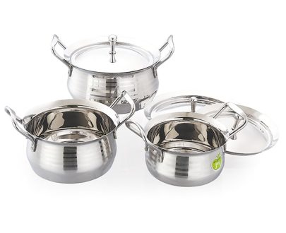 Classic Pot – Silver Touch 1*3 Set