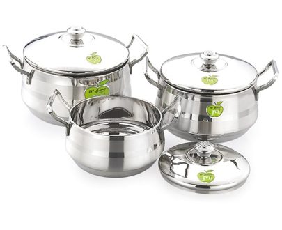 Elite Pot Silver Touch 1*3 Set