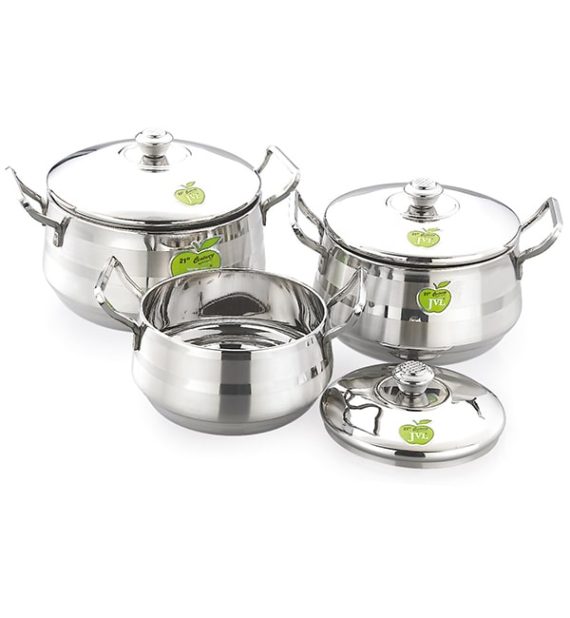 Elite Pot Silver Touch 1*3 Set