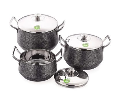 Elite Pot – Powder Coated 1*3 Set