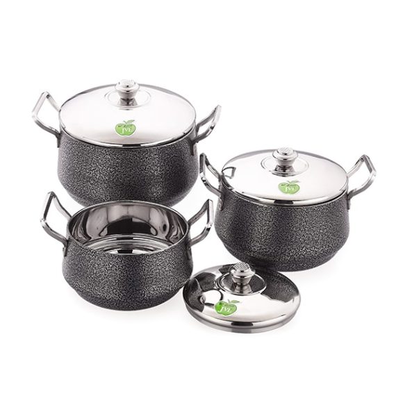 Elite Pot – Powder Coated 1*3 Set