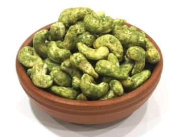 Premium Roasted Flavoured Green Chutney Cashew...