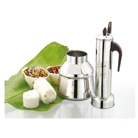 JVL Stainless Steel Round Puttu Maker...