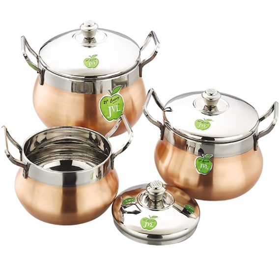 Flame Pot – Full Copper 1*3 Set