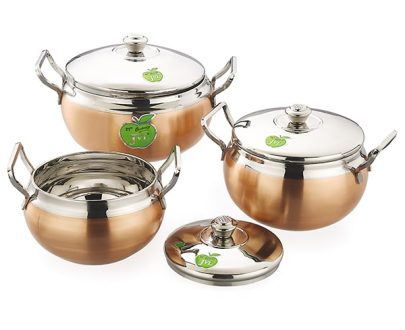 Globe Pot – Full Copper 1*3 Set