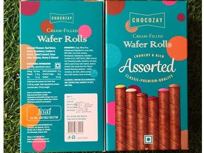 Chocozay Wafer Rolls