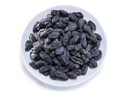 Black Raisins with seeds