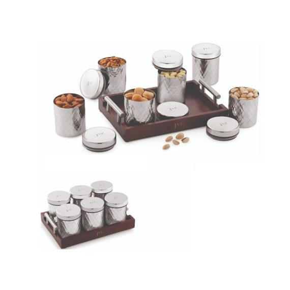 Jvl Woodlawn Dry Fruit Set DESIGNER (Set of 6)