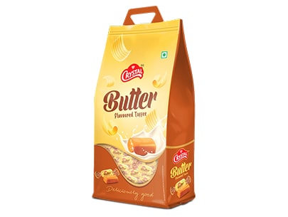 Crystal Brown Butter Toffee Box, Packaging Type: Paper Box,Carton