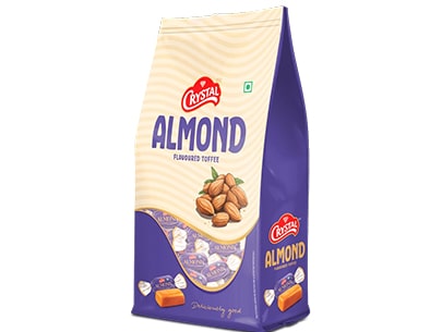 Brown Almond Toffee Box, Packaging Type: Paper Box,Carton