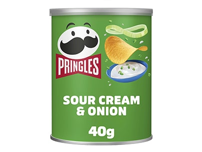 Pringles Sour Cream & Onion Sharing Crisps 40g