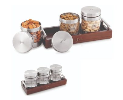 woodlawn dry fruit set round (set of 3)