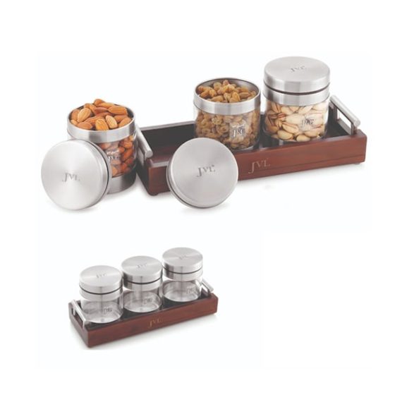 woodlawn dry fruit set round (set of 3)